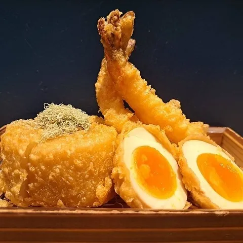 仙台おまかせ天ぷら3種
