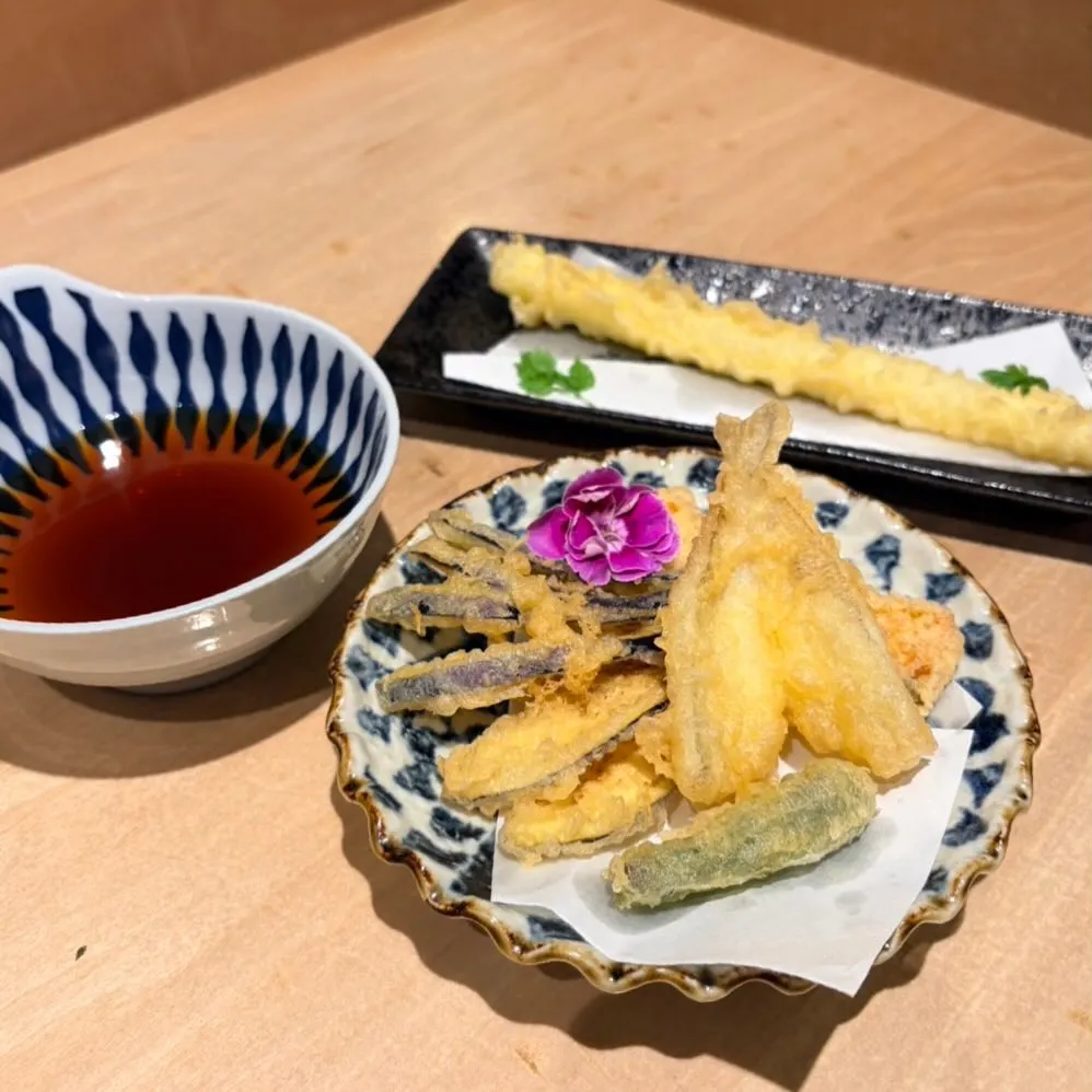 【今日、どの天ぷらからいきます？🍤】